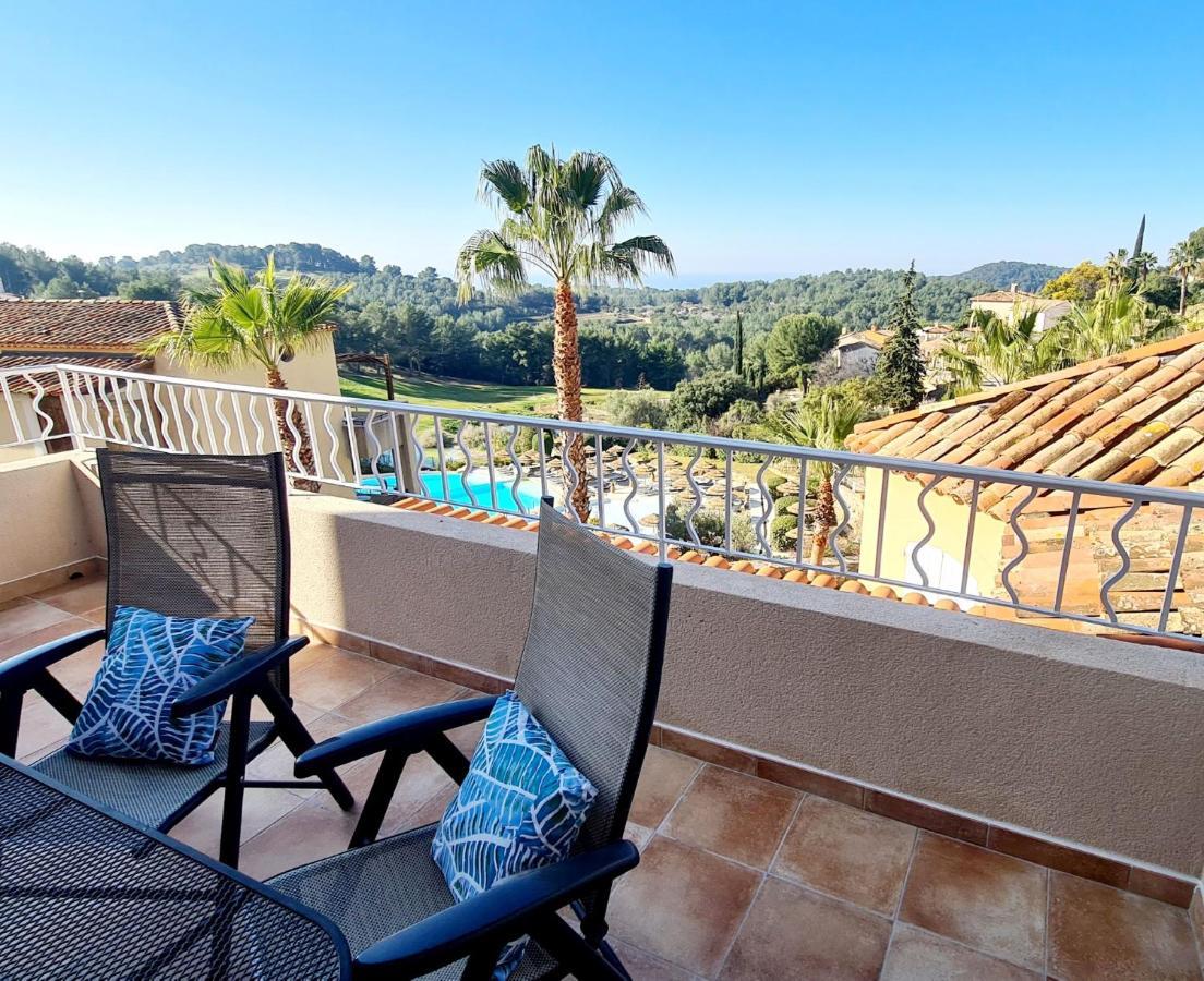 Hameau Des Amandiers Vue Mer - Piscine, Golf Et Tennis Prive سا سيرْ سور مير المظهر الخارجي الصورة